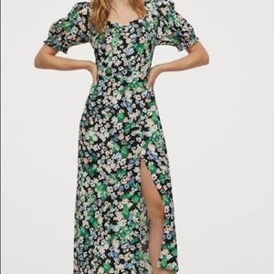 H&M floral midi dress